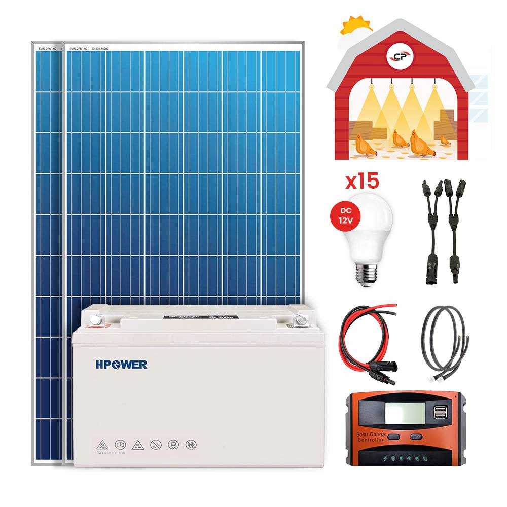 Kit Solaire Hangar Poulet