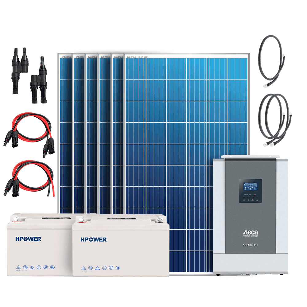 Kit Solaire Autonome 1 710 Wc 220 V 4 800 Wh Stockes Cp Tech Maroc