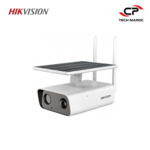 Caméra Solaire et IP Hikvision Bullet Fixe 4G 4MP ColorVu IR: 30