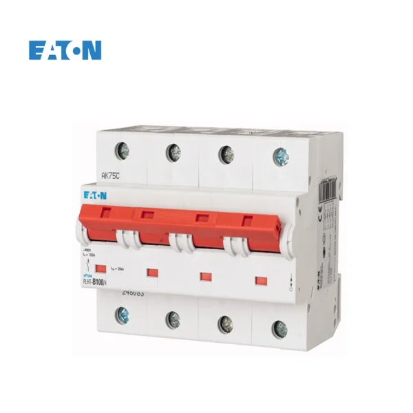 Eaton Disjoncteur modulaire 4P C 100A 20KA