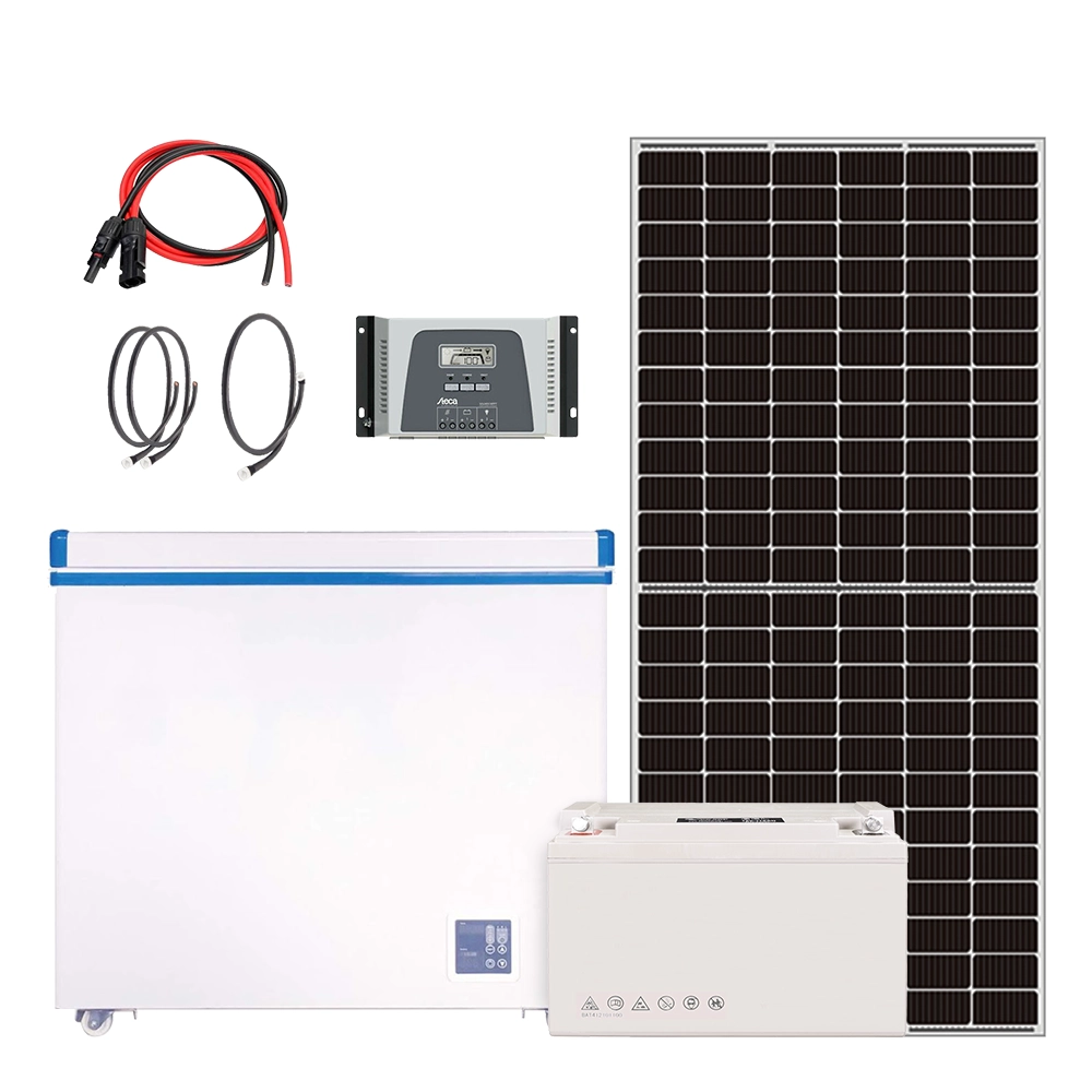 Kit solaire réfrigérateur/ congélateur dc- 12/24V- 450Wc- 99litres à faible consommation